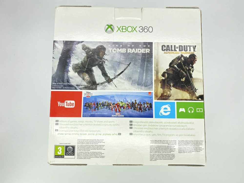Xbox 360E Krabica (500GB)