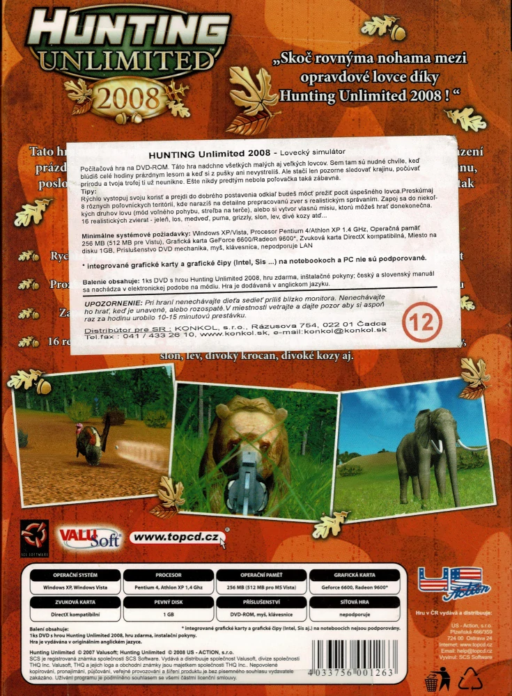 Hunting Unlimited 2008 (PC)