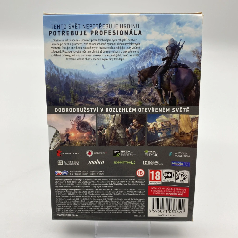 Zaklínač 3 Divoký Hon (PC)