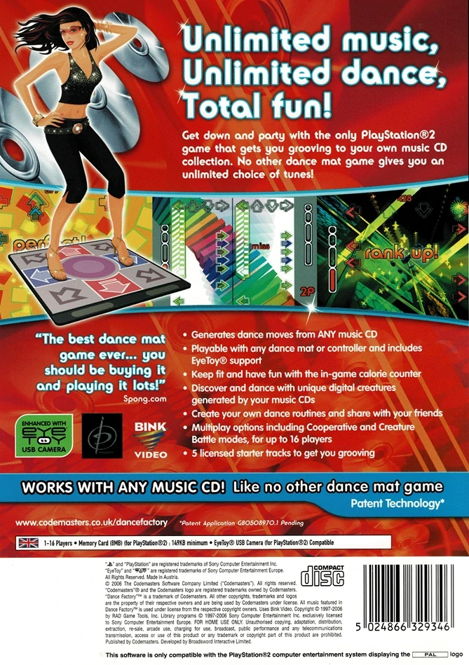 Dance Factory (PS2)