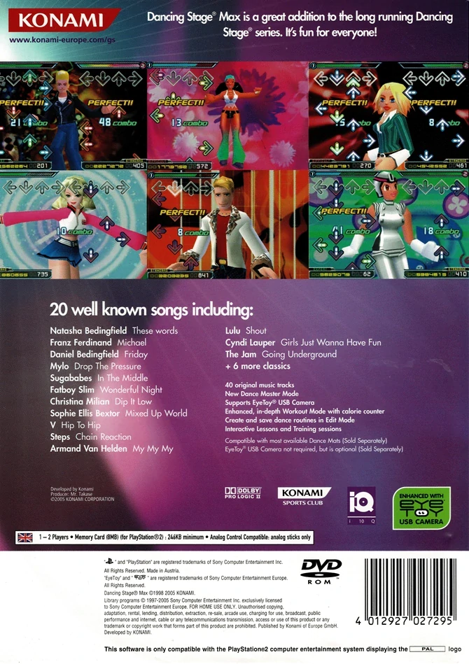 Dancing Stage Max (PS2)