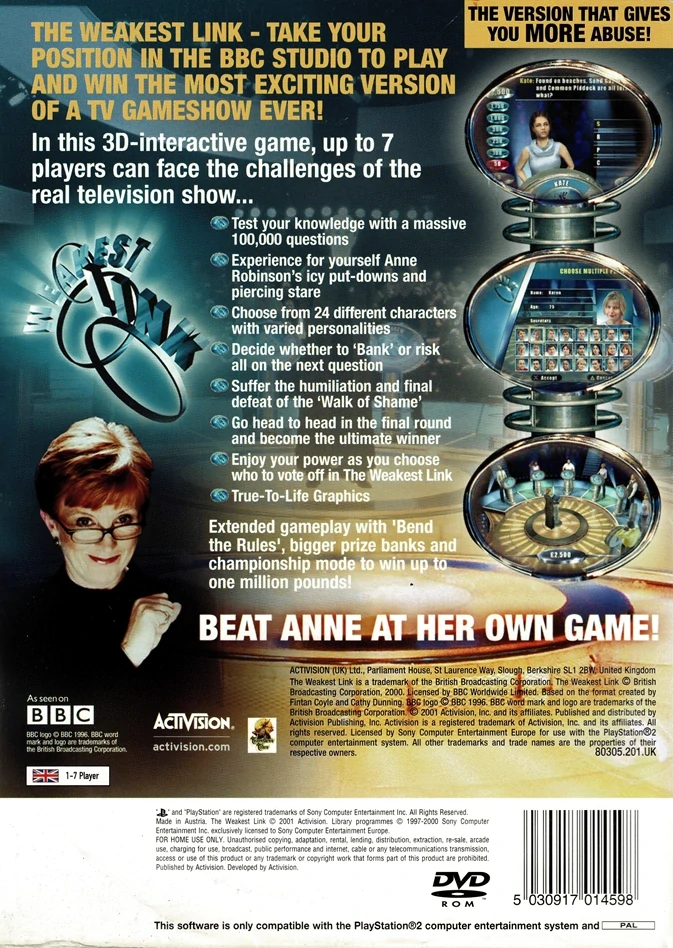 The Weakest Link (PS2)