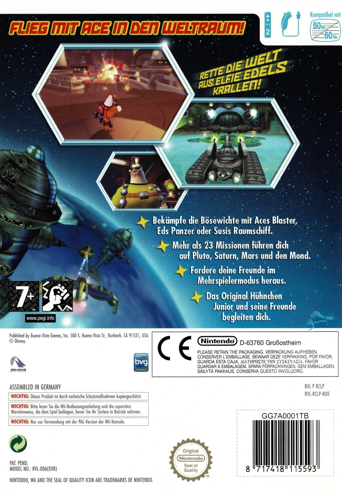 Chicken Little: Ace in Action (Wii)