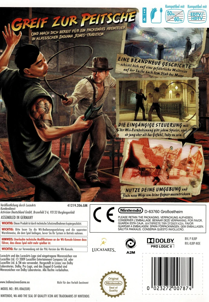 Indiana Jones and the Staff of Kings (Wii)