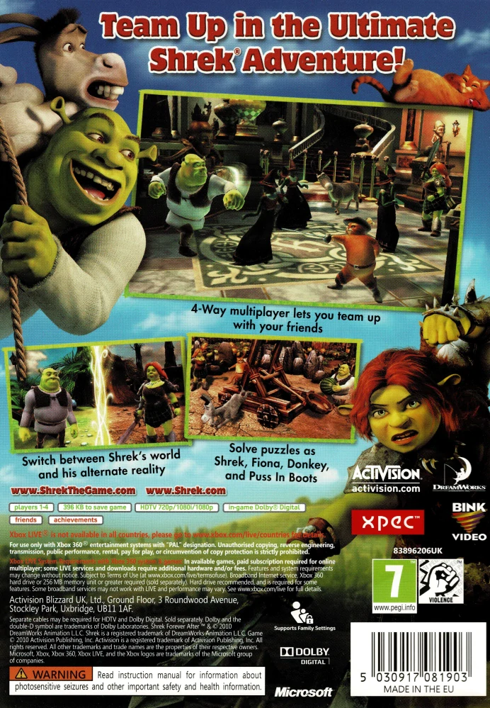 Shrek Forever After (Xbox 360)