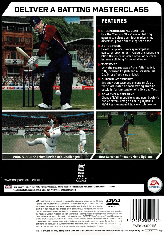 EA SPORTS Cricket 2007 (PS2)