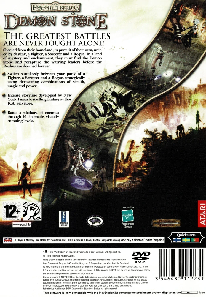 Forgotten Realms - Demon Stone (PS2)
