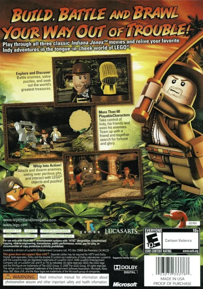 LEGO Indiana Jones: The Original Adventure (Xbox 360)