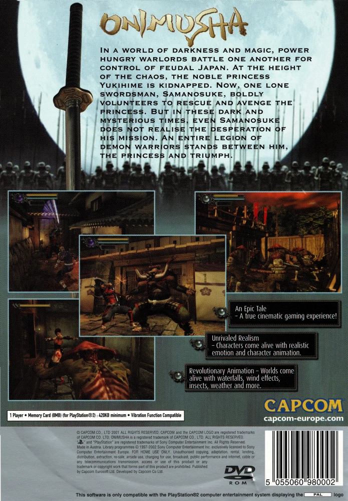 Onimusha: Warlords (PS2)