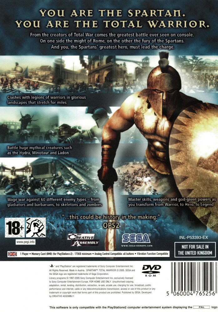 Spartan: Total Warrior (PS2)