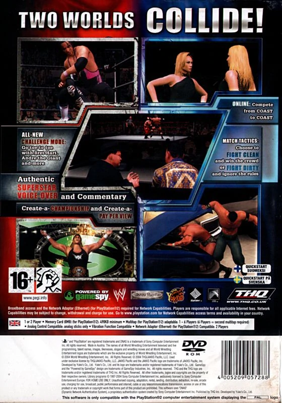 WWE SmackDown! vs. Raw (PS2)