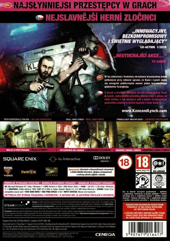 Kane and Lynch 2: Dog Days (PC)