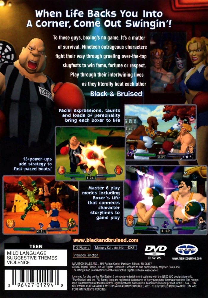 Black and Bruised (PS2)