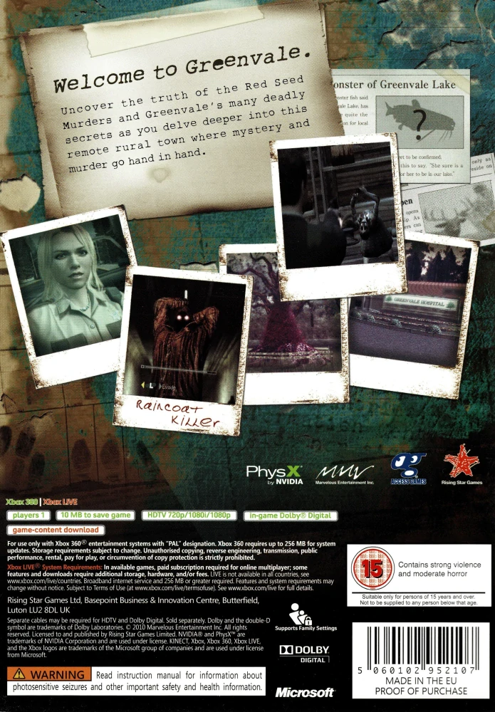 Deadly Premonition (Xbox 360)
