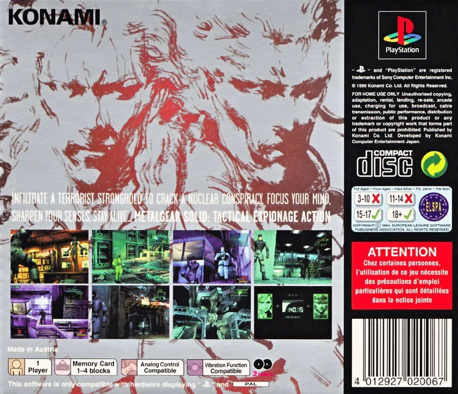 Metal Gear Solid (PS1)