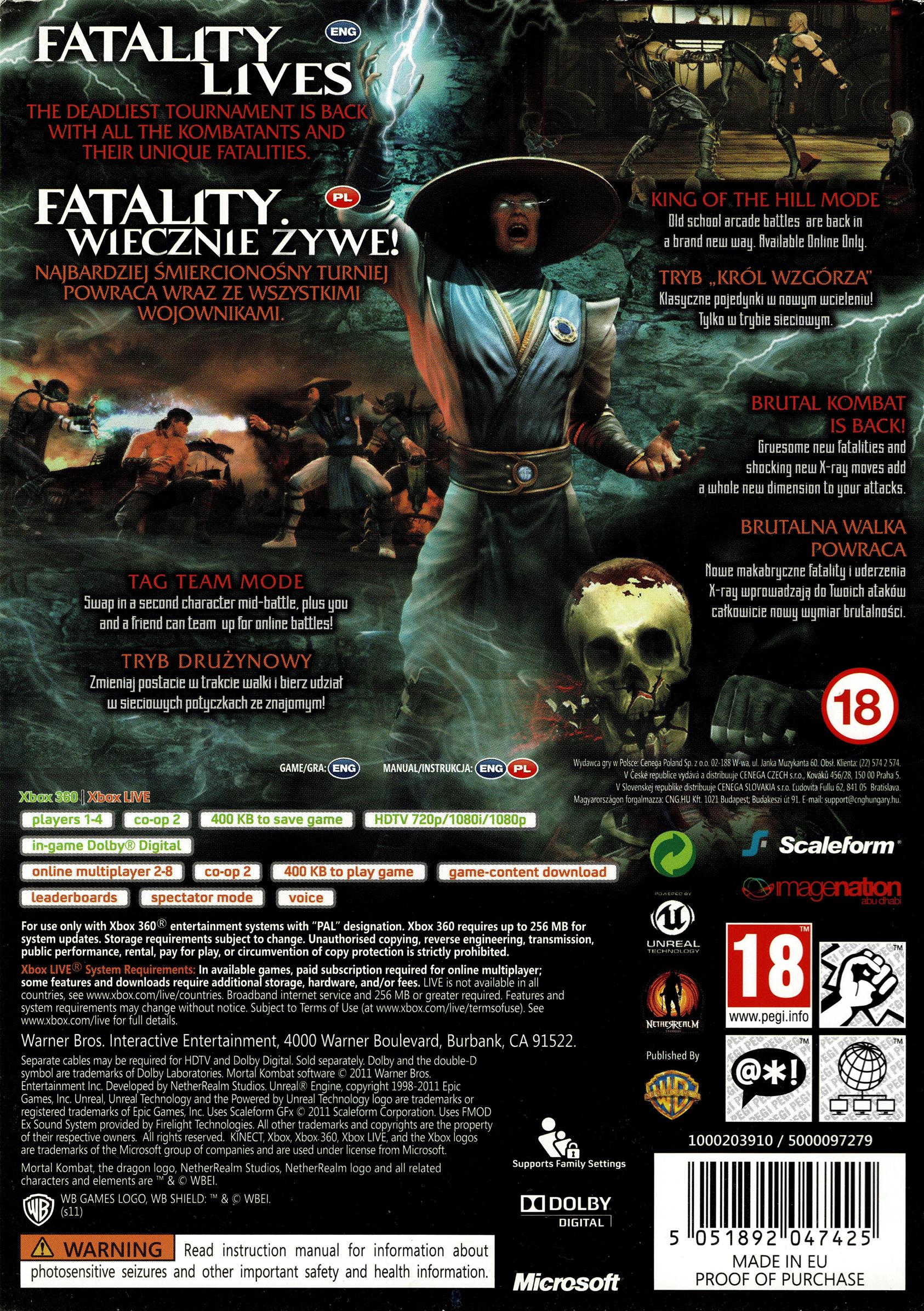 Mortal Kombat (Xbox 360)