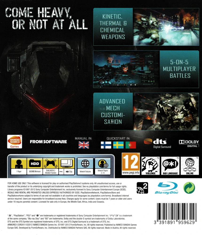 Armored Core V (PS3)