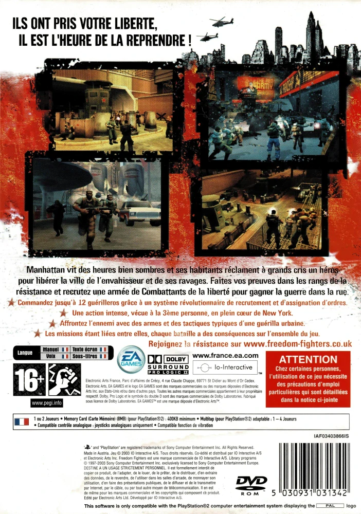 Freedom Fighters (PS2)