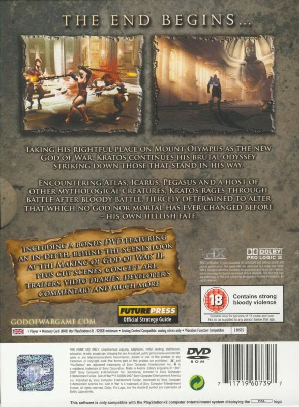 God of War 2 Special Edition (PS2) 