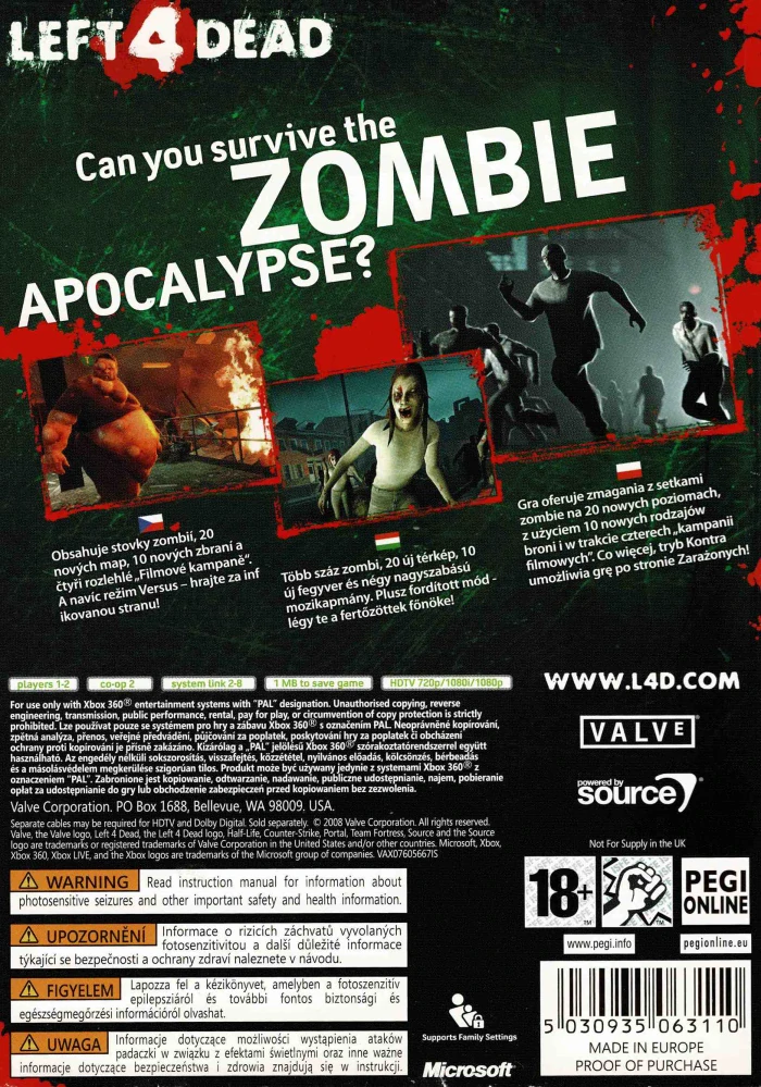 Left 4 Dead (Xbox 360)