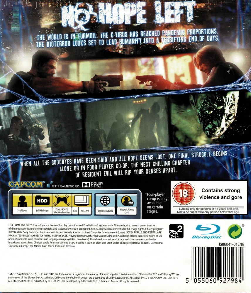 Resident Evil 6 (PS3)
