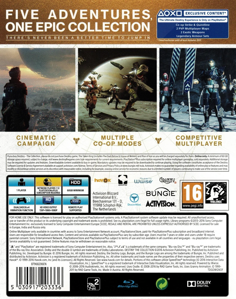 Destiny The Collection (PS4)