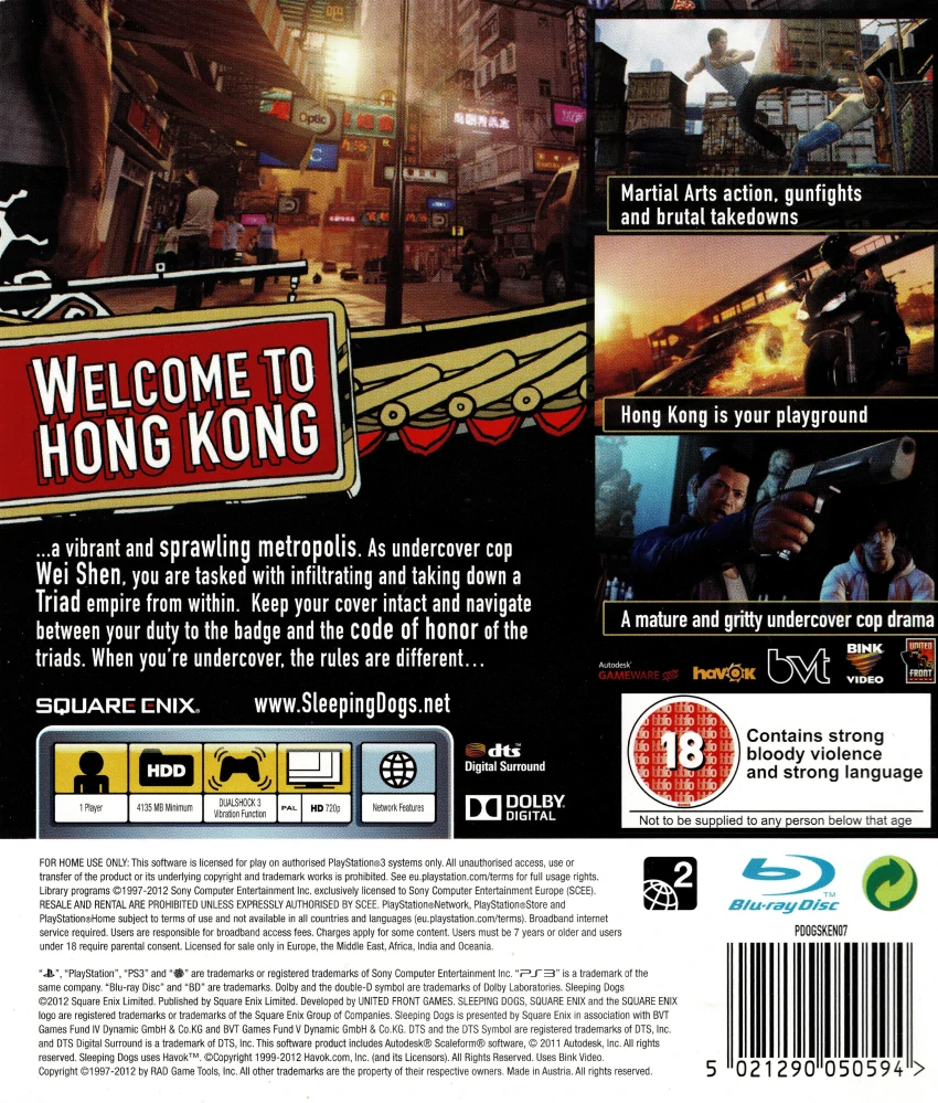 Sleeping Dogs (PS3)