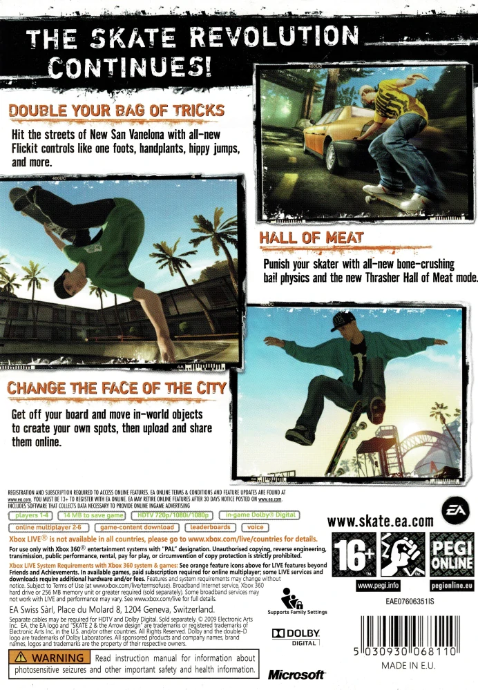 Skate 2 (Xbox 360)