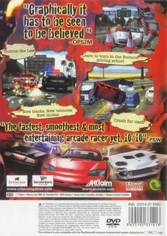 Burnout 2: Point of Impact (PS2)