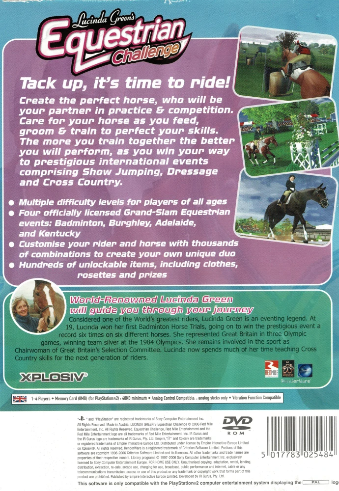 Lucinda Green´s Equestrian Challenge (PS2)
