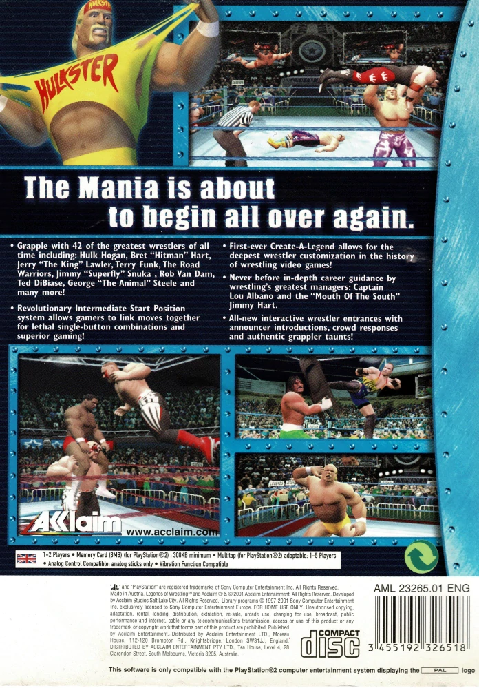 Legends of Wrestling (PS2)