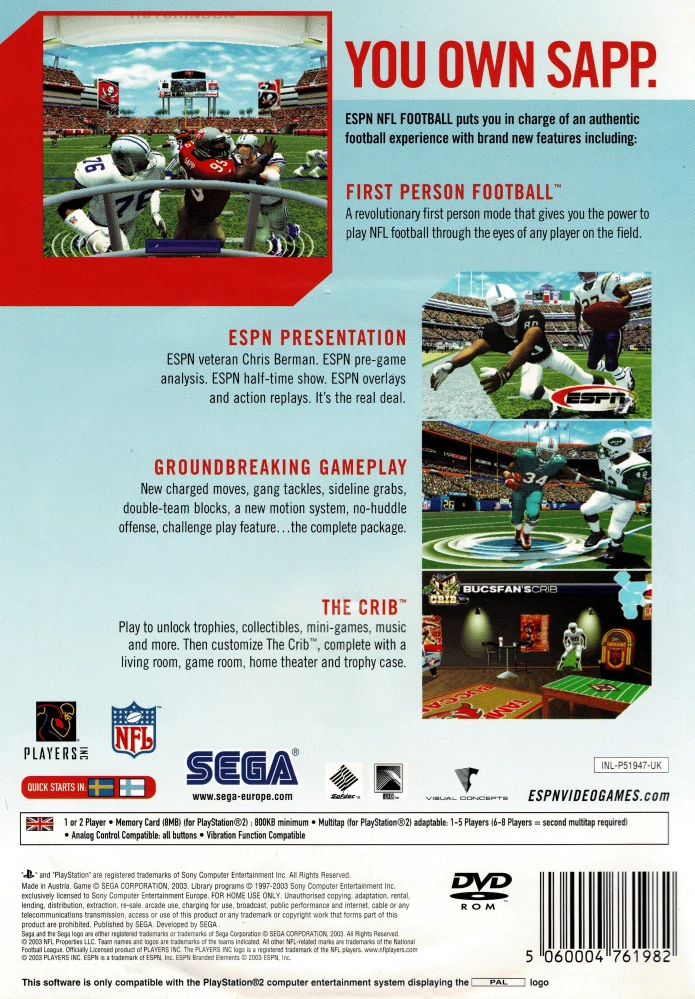 ESPN NFL Football (PS2)