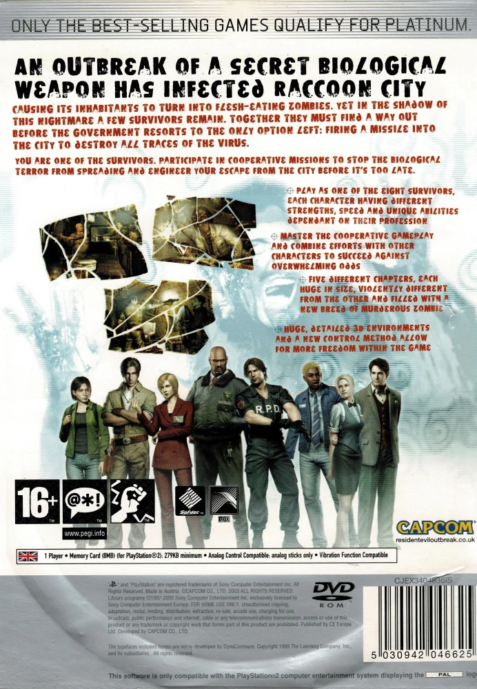 Resident Evil Outbreak (PS2)