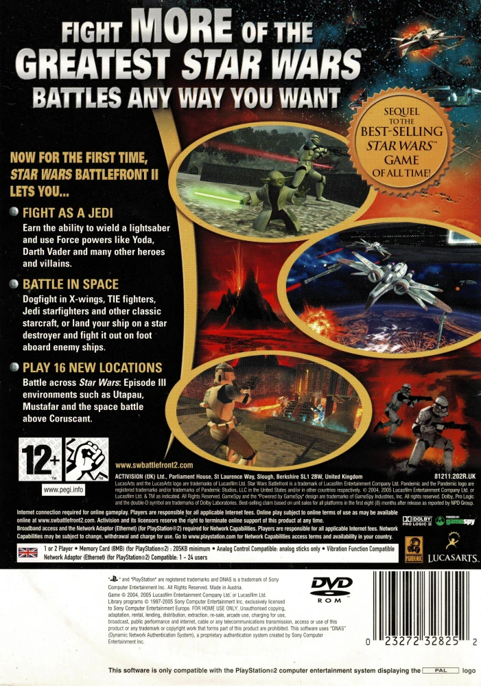 Star Wars Battlefront 2 (PS2)