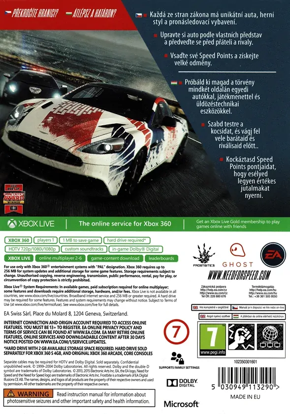 Need For Speed Rivals (Xbox 360)