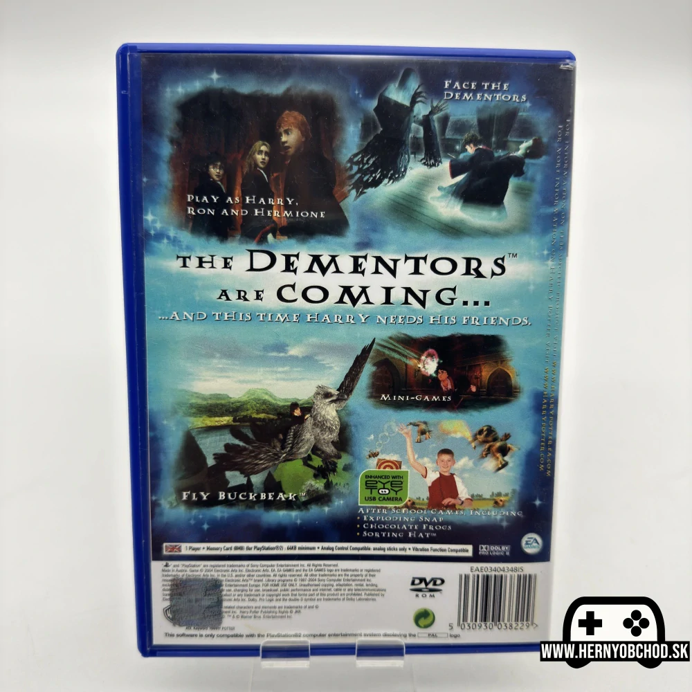 𝗛𝗮𝗿𝗿𝘆 𝗣𝗼𝘁𝘁𝗲𝗿 𝗮𝗻𝗱 𝗧𝗵𝗲 𝗣𝗿𝗶𝘀𝗼𝗻𝗲𝗿 𝗼𝗳 𝗔𝘇𝗸𝗮𝗯𝗮𝗻 (𝗣𝗦𝟮): Hra bez manuálu | Anglický obal (náhradný)