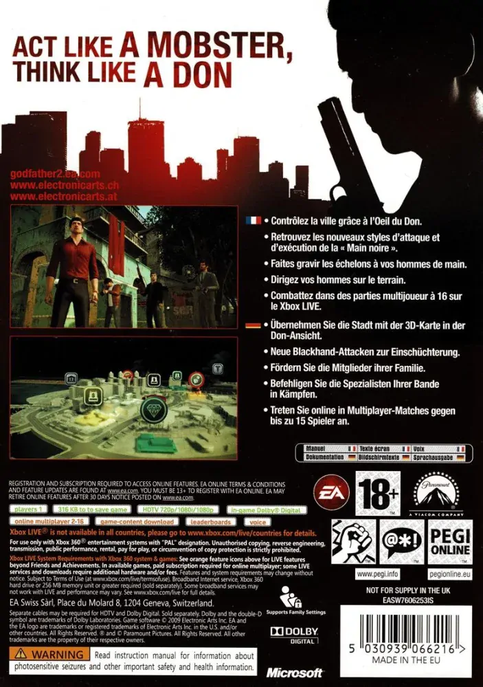 The Godfather 2 (Xbox 360)