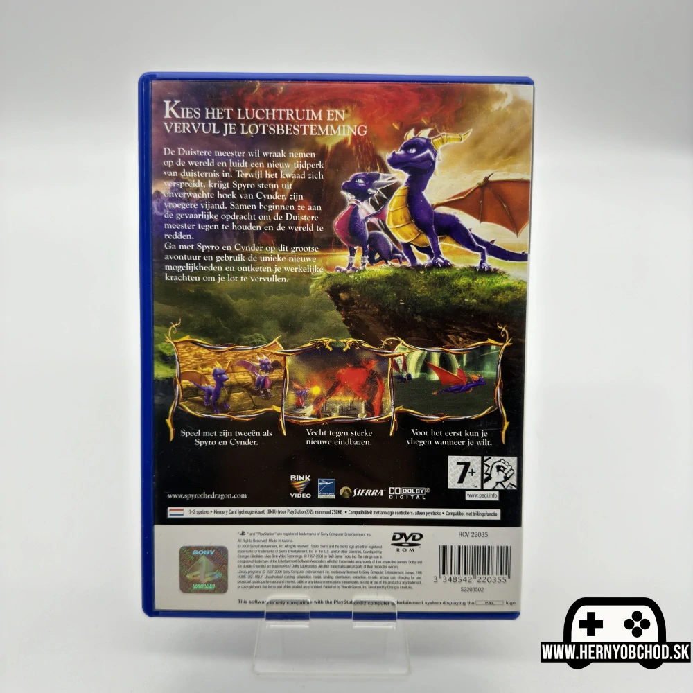 𝗧𝗵𝗲 𝗟𝗲𝗴𝗲𝗻𝗱 𝗼𝗳 𝗦𝗽𝘆𝗿𝗼: 𝗧𝗵𝗲 𝗗𝗮𝘄𝗻 𝗼𝗳 𝗮 𝗗𝗿𝗮𝗴𝗼𝗻 (𝗣𝗦𝟮): Hra bez manuálu | Holandský obal