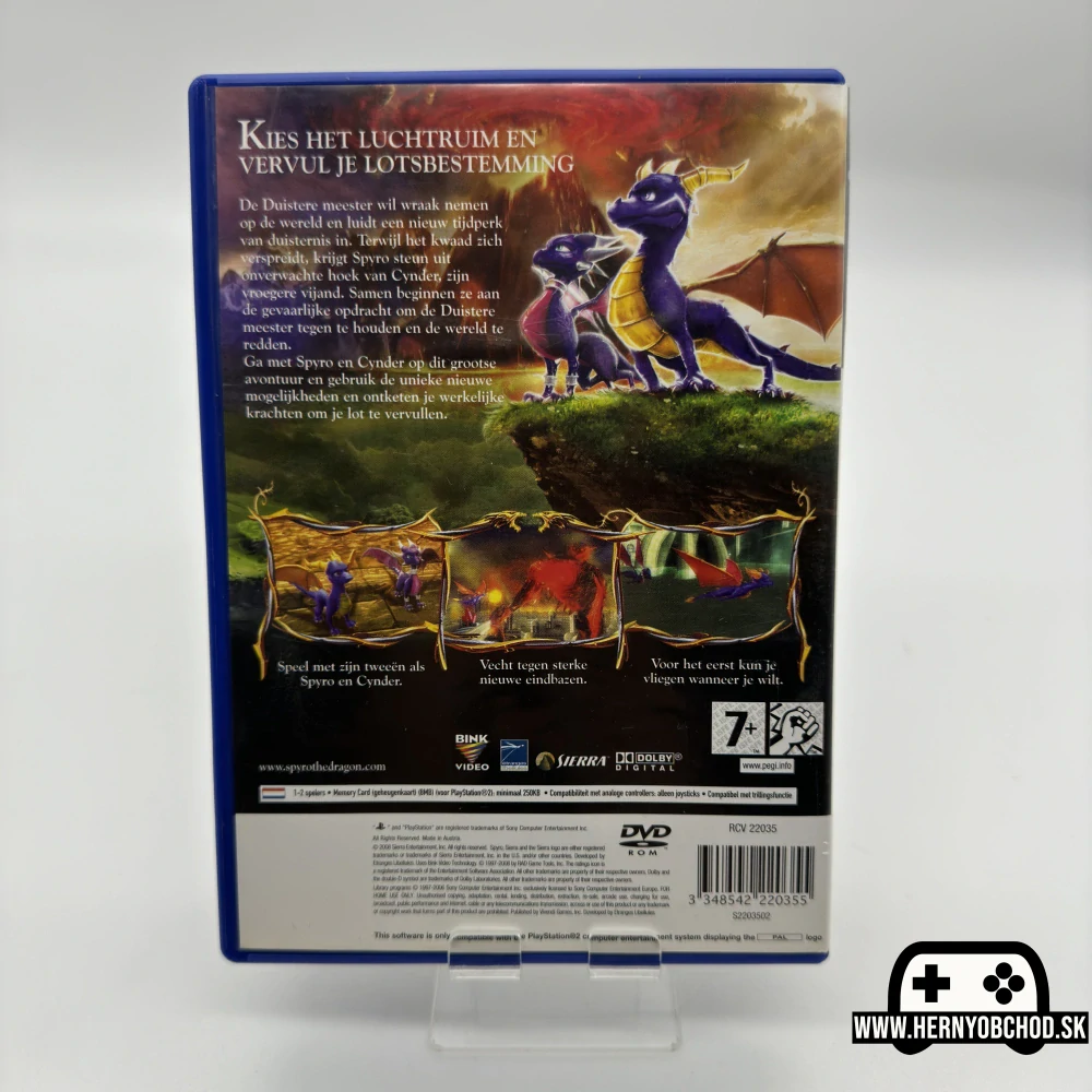 𝗧𝗵𝗲 𝗟𝗲𝗴𝗲𝗻𝗱 𝗼𝗳 𝗦𝗽𝘆𝗿𝗼: 𝗧𝗵𝗲 𝗗𝗮𝘄𝗻 𝗼𝗳 𝗮 𝗗𝗿𝗮𝗴𝗼𝗻 (𝗣𝗦𝟮): Hra + manuál | Holandský obal