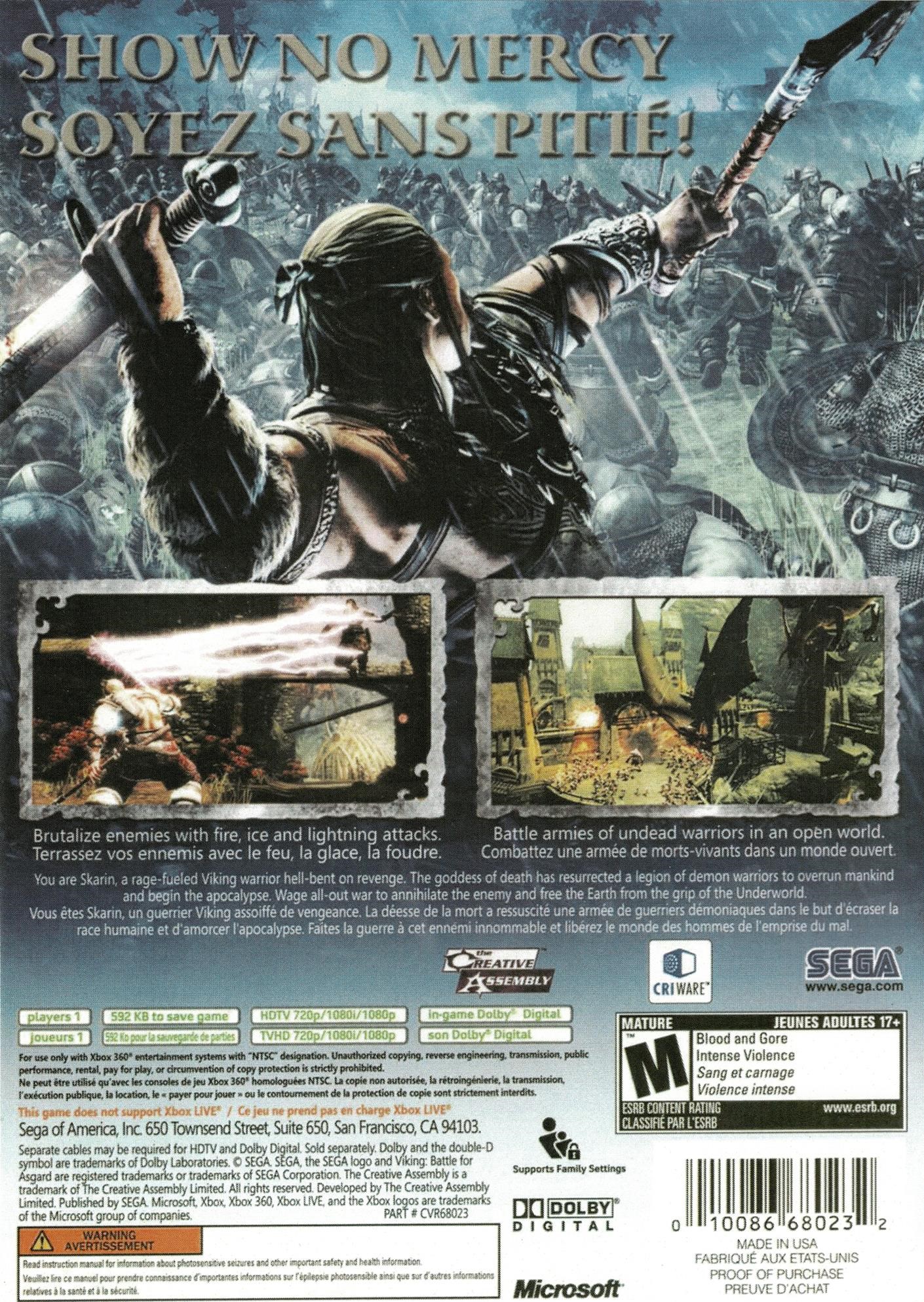 Viking Battle of Asgard (Xbox 360)