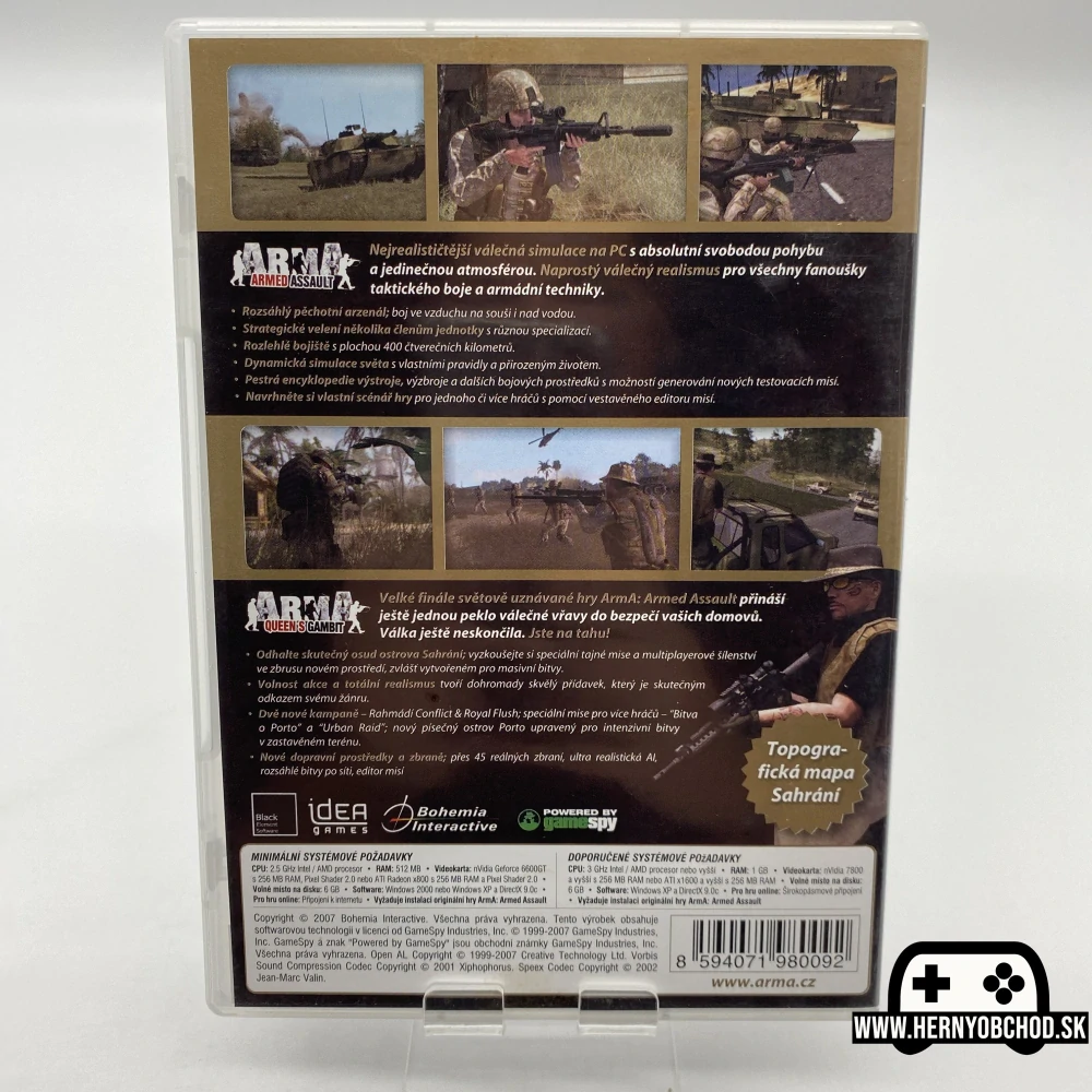 𝗔𝗿𝗺𝗮 𝗭𝗹𝗮𝘁𝗮 𝗘𝗱𝗶𝗰𝗲 (𝗣𝗖): Hra + manuál | Český obal