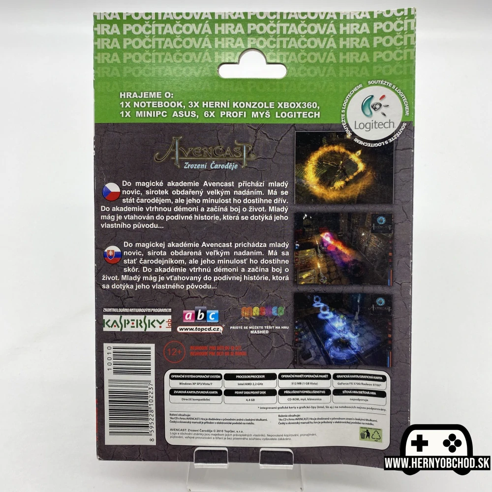 𝗔𝘃𝗲𝗻𝗰𝗮𝘀𝘁 𝗭𝗿𝗼𝘇𝗲𝗻𝗶 𝗖𝗮𝗿𝗼𝗱𝗲𝗷𝗲 (𝗣𝗖): Hra bez manuálu | Slovensko-český obal