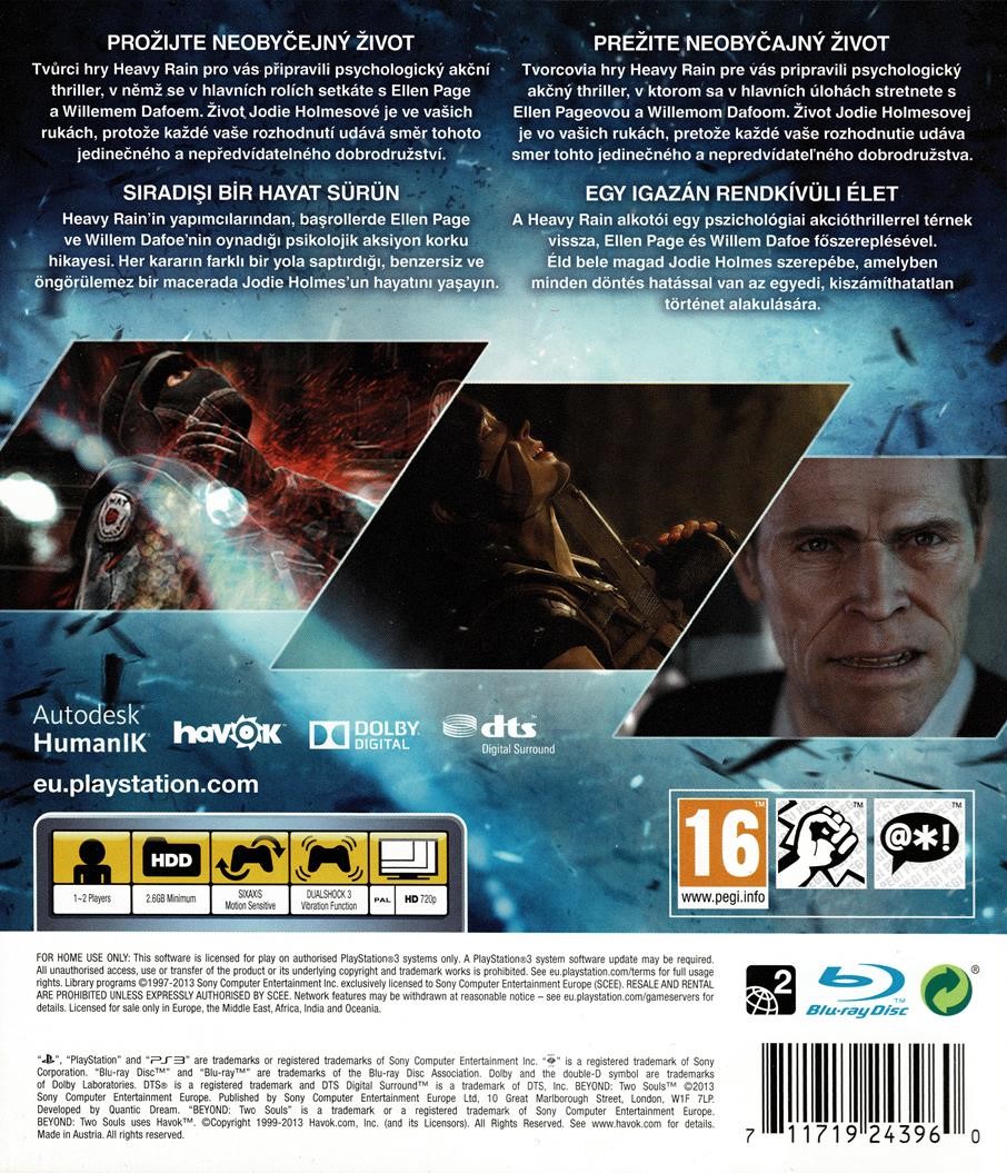 Beyond Two Souls (PS3)