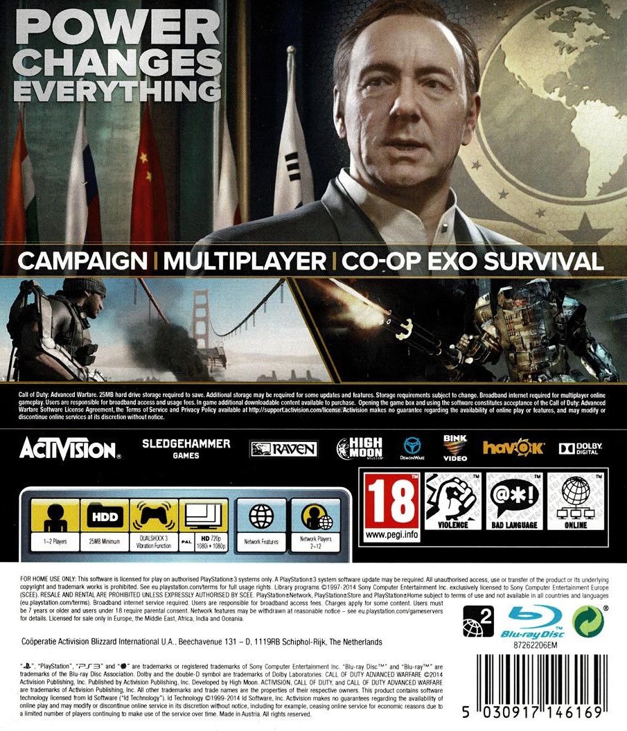 Call of Duty Advanced Warfare (PS3)