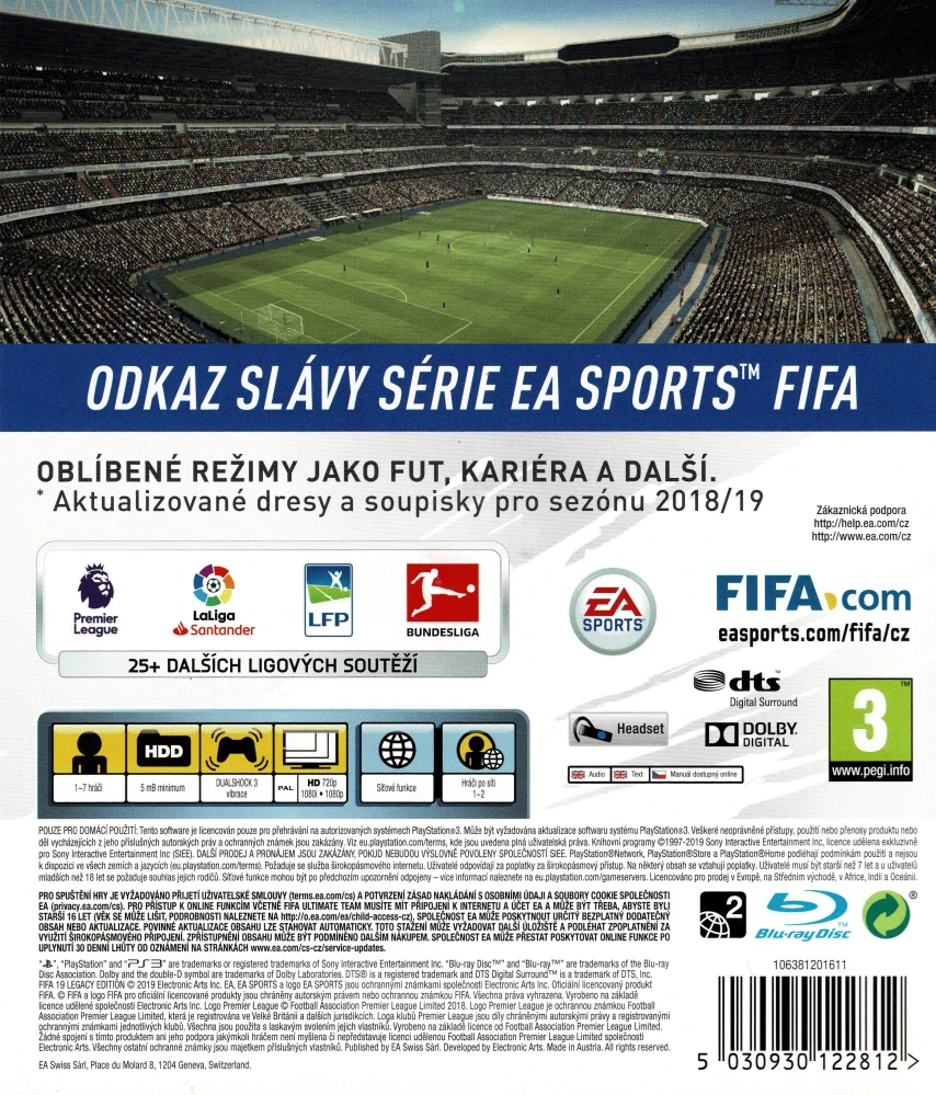 FIFA 19 Legacy Edition (PS3)