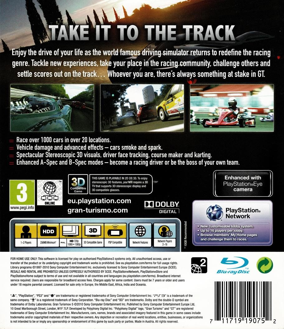 Gran Turismo 5 (PS3)