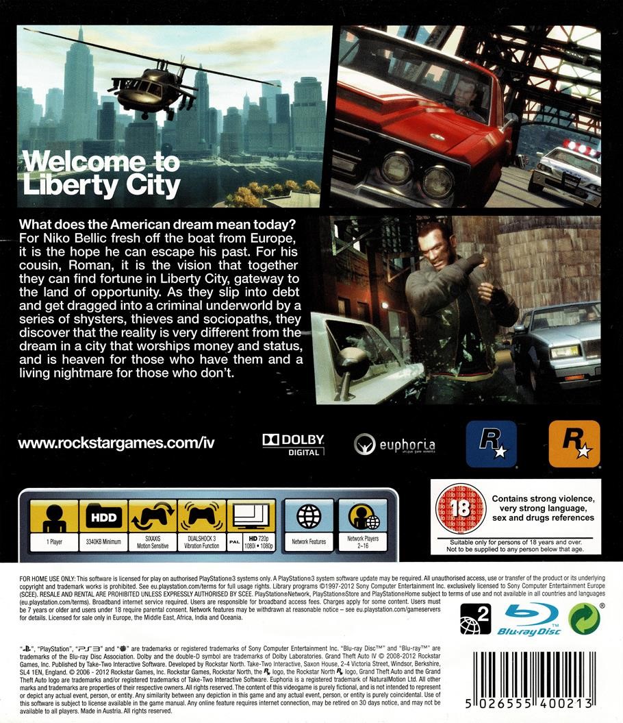 GTA 4 (PS3)