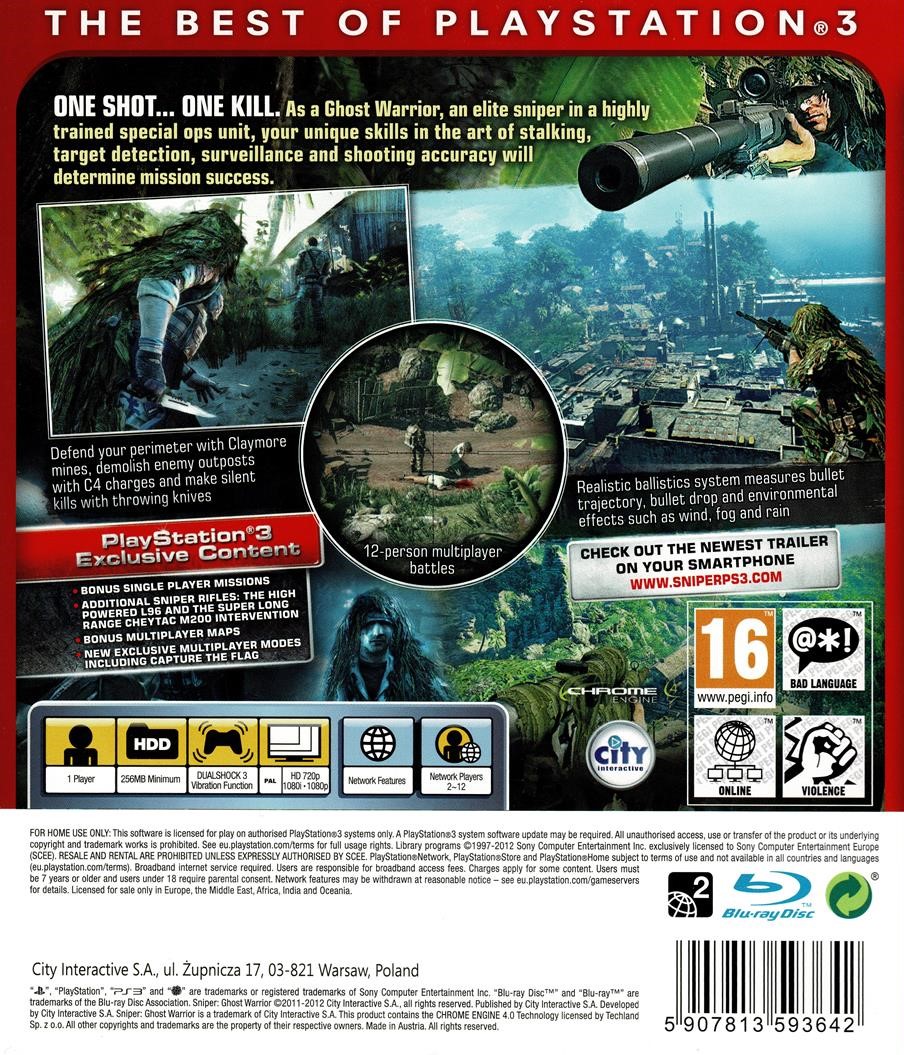 Sniper Ghost Warrior (PS3)