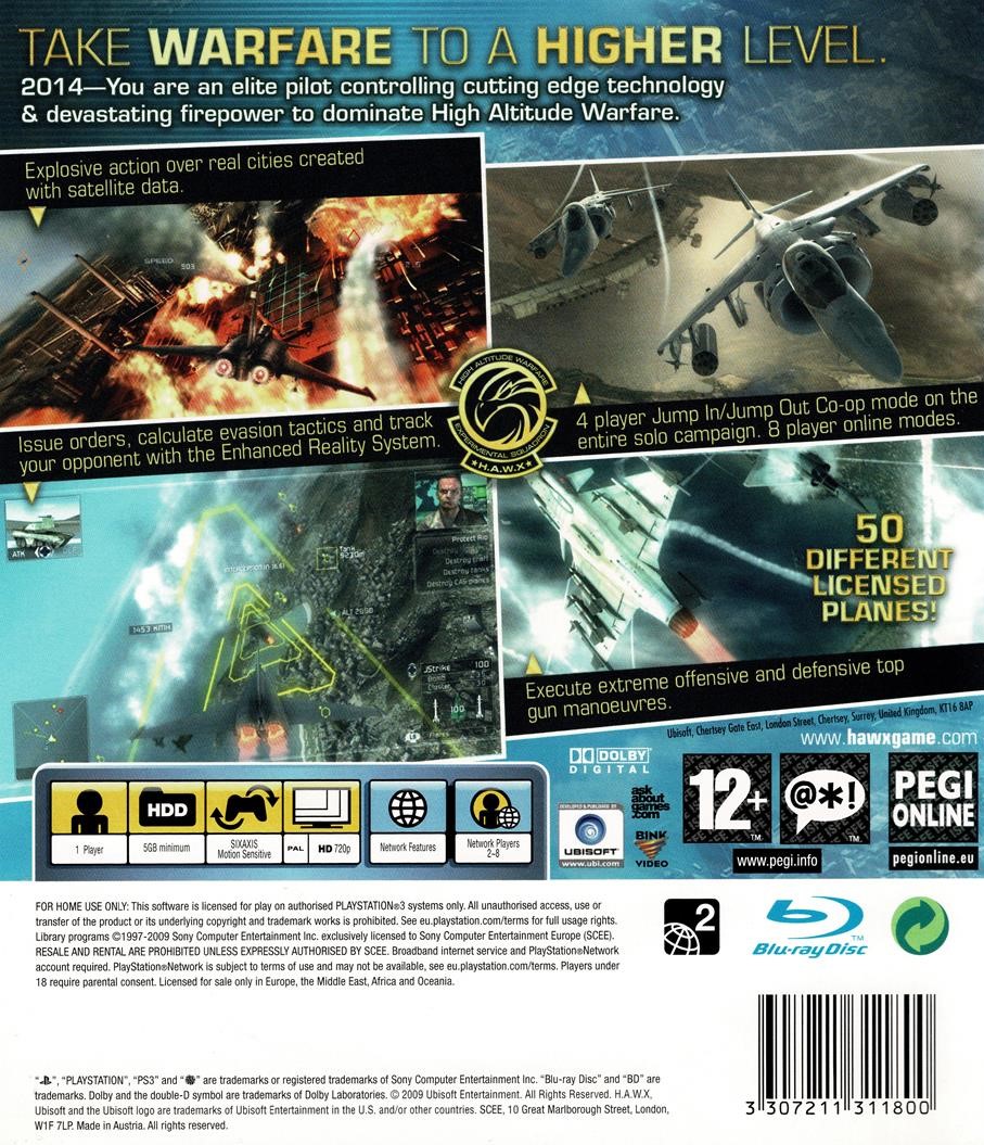 Tom Clancy's HAWX (PS3)