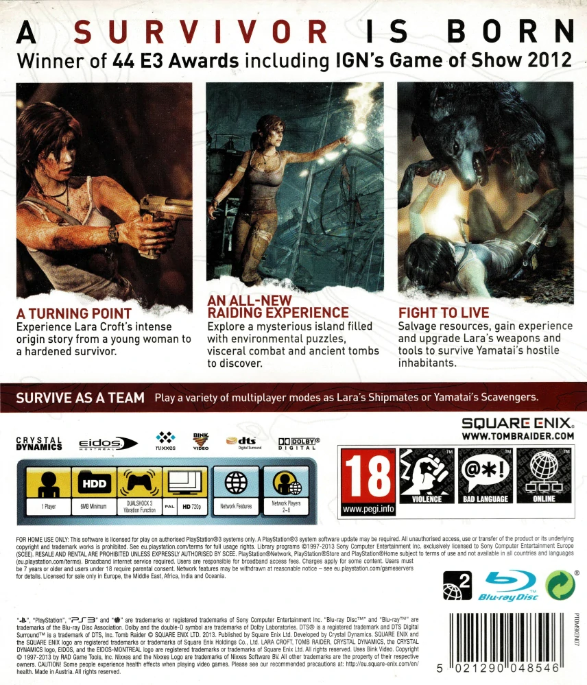 Tomb Raider 2013 (PS3)